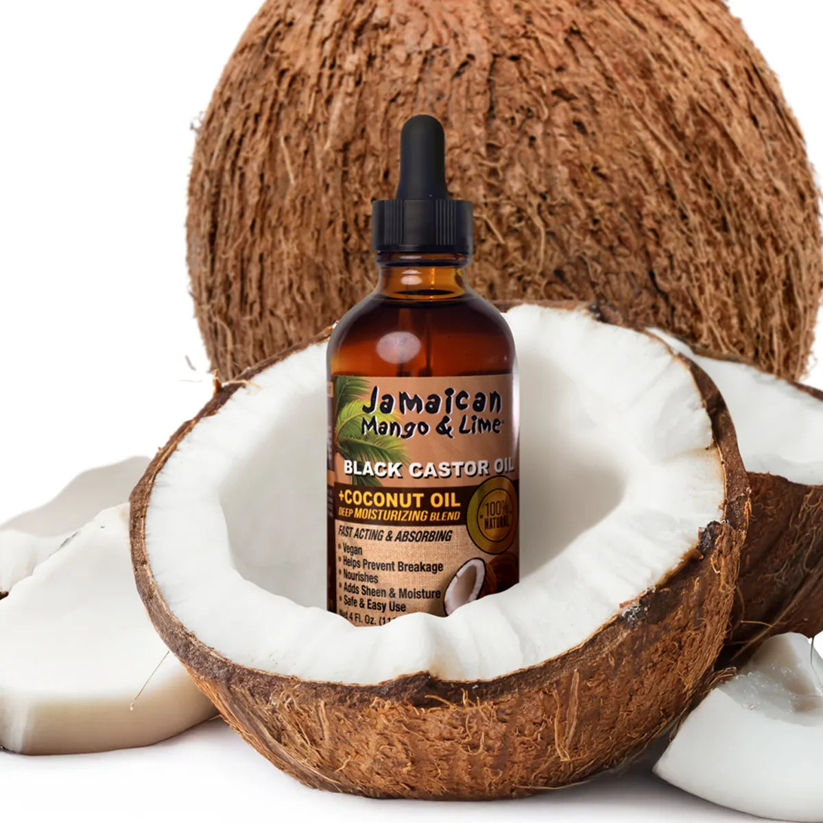 Jamaican Mango & Lime Black Castor Oil Coconut