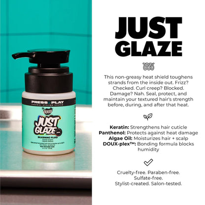 The Doux Just Glaze Silkening Fluid 2oz