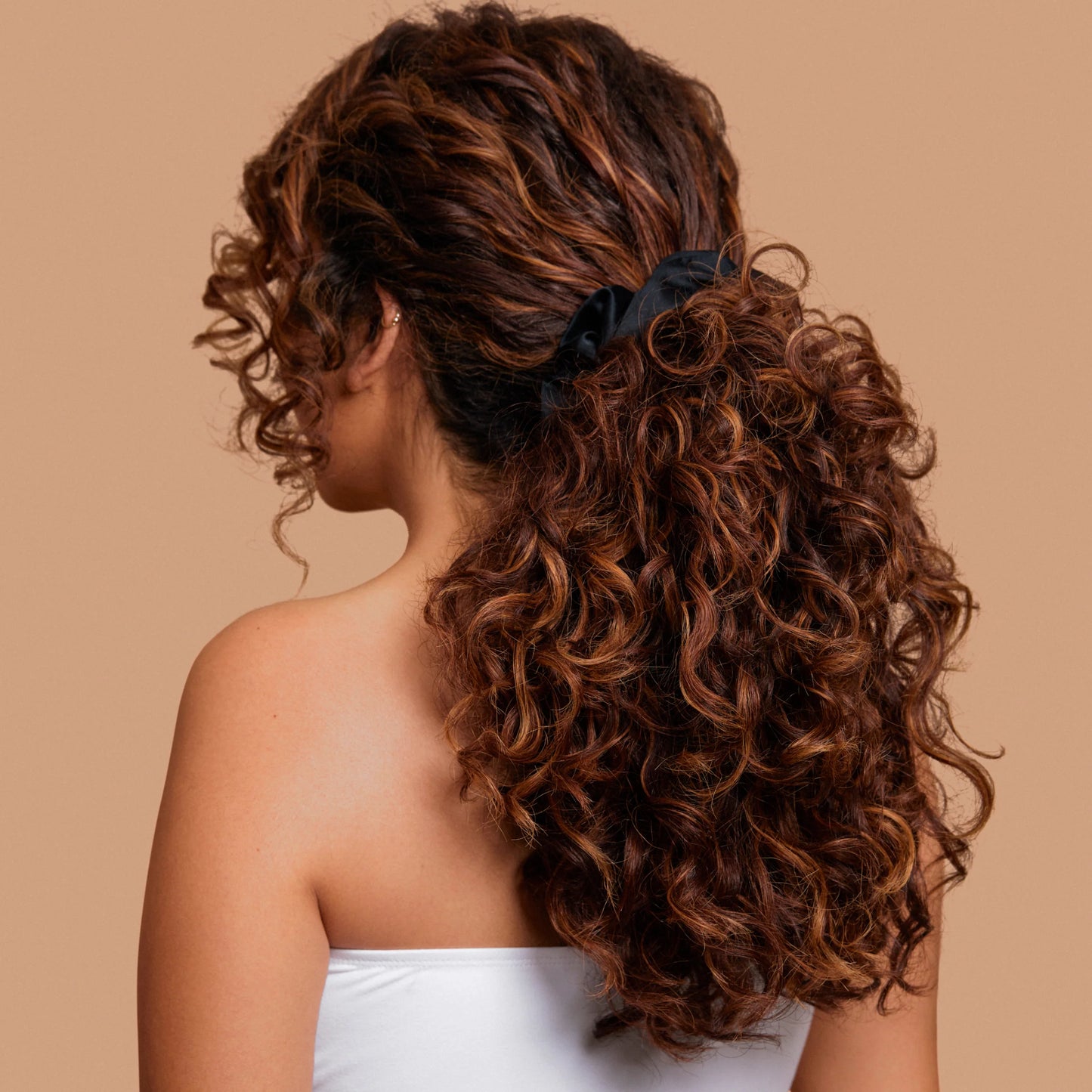 Rizos Curls Vegan Silk Large Scrunchie