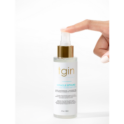 Tgin Miracle Styling 3-N-1 Heat Protectant Spray
