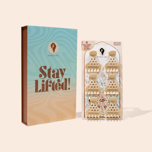 Bounce Curl Volume Root Clips in Tan (Imperfect)