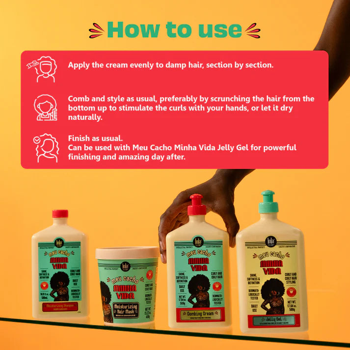 Lola From Rio Meu Cachos Minha Vida Combing Creme