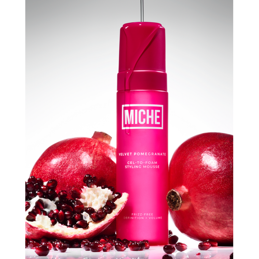 Miche Beauty Velvet Pomegranate Gel-To-Foam Styling Mousse (Limited Edition)
