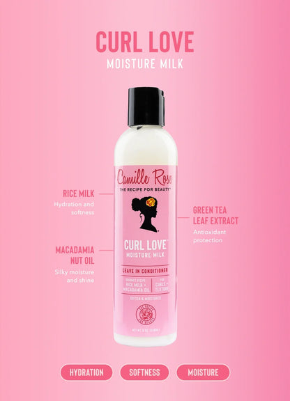 Camille Rose Curl Love Moisture Milk 8oz