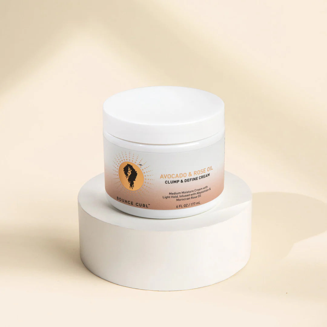 Bounce Curl Avocado & Rose Oil Clump & Define Cream
