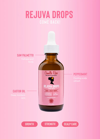 Camille Rose Rejuva Drops Come Back! Hair + Scalp Drops
