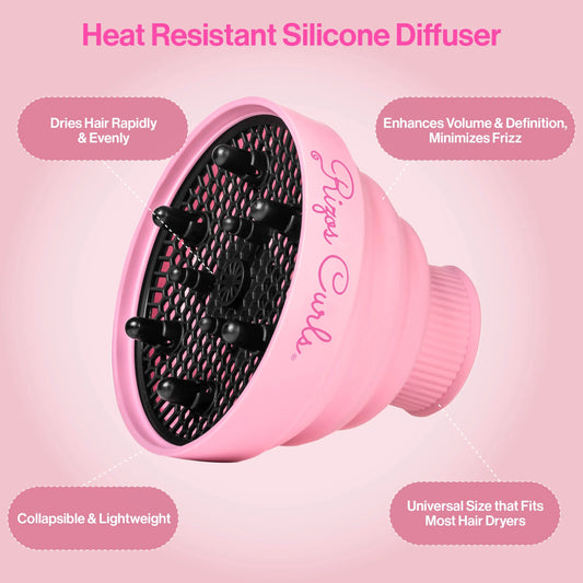 Rizos Curls Collapsible Diffuser for Drying Curly Hair