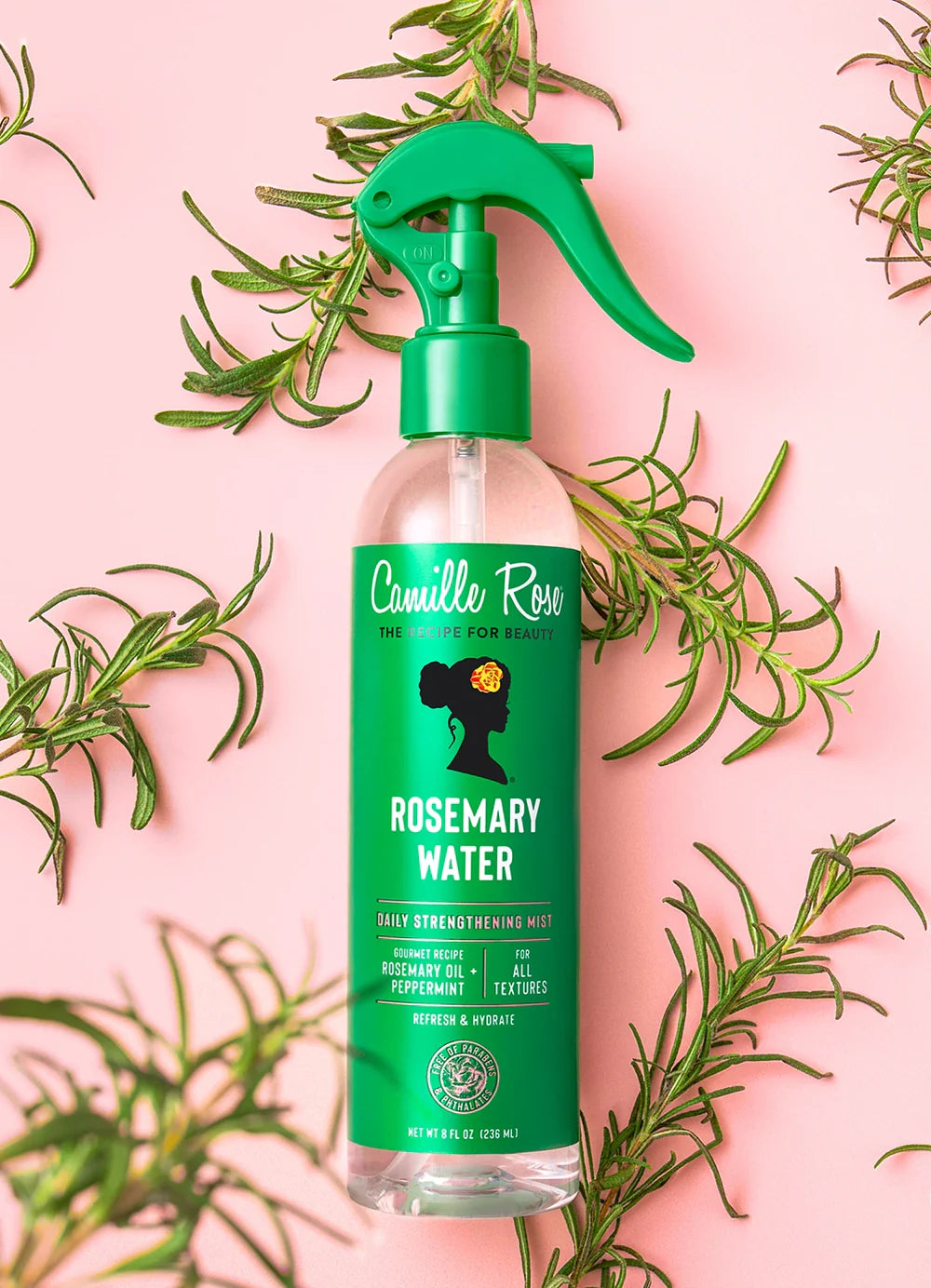 Camille Rose Rosemary Water Daily Strengthening Mist