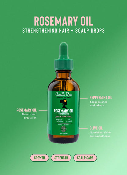 Camille Rose Rosemary Oil Hydrating Hair + Scalp Drops