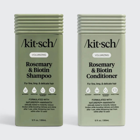 Kitsch Rosemary & Biotin Volumizing Shampoo & Conditioner Combo