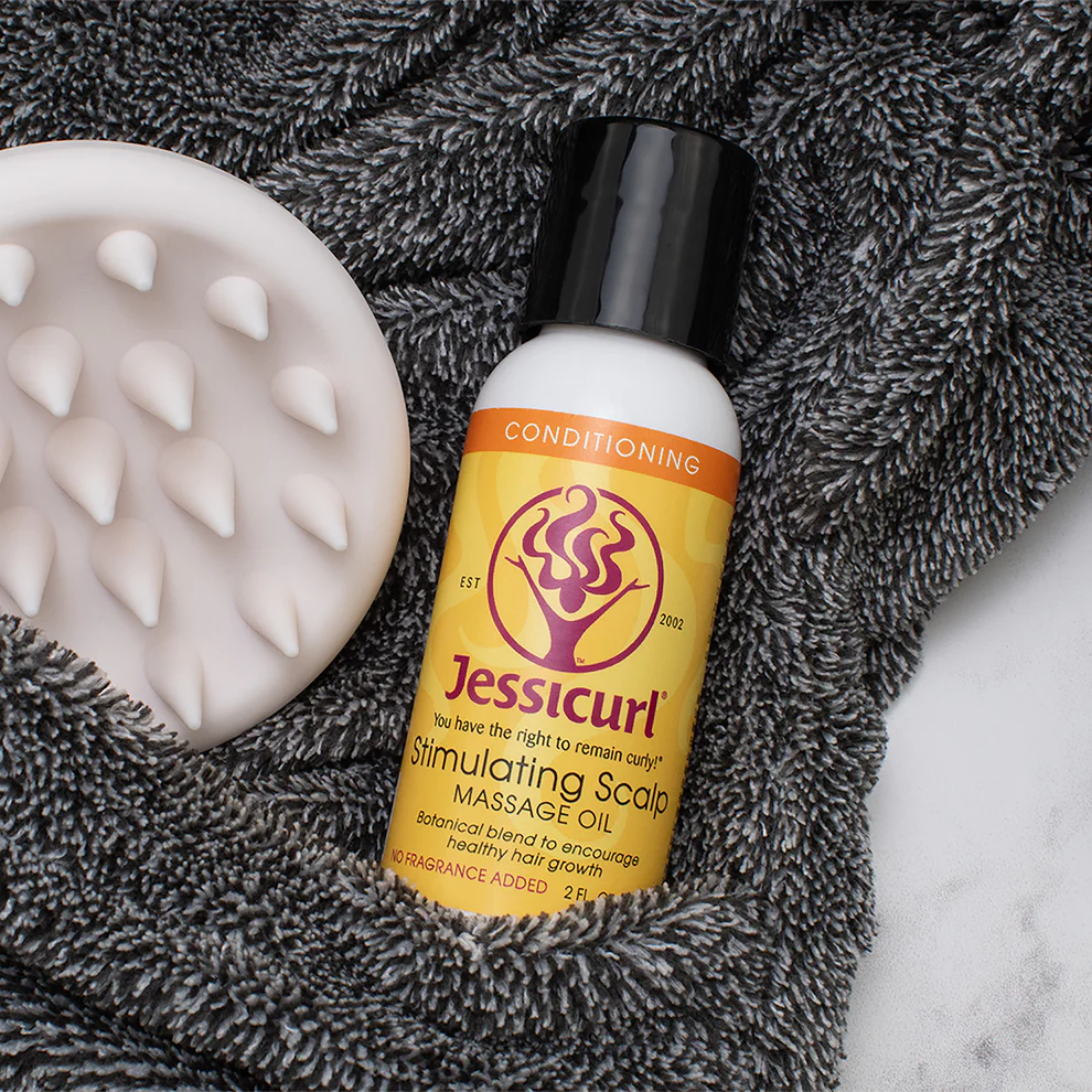 Jessicurl Stimulating Scalp Massage Oil 2oz