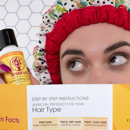 Jessicurl Stimulating Scalp Massage Oil 2oz