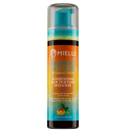 Mielle Mango & Tulsi Nourishing Silk Texture Mousse