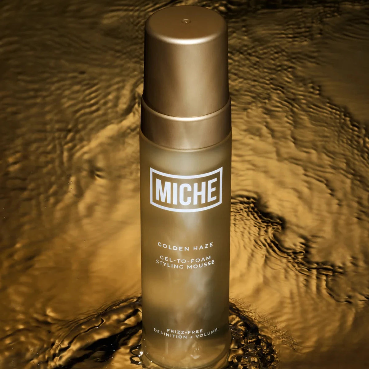 Miche Beauty Golden Haze Gel-To-Foam Styling Mousse 7oz (Limited Edition)