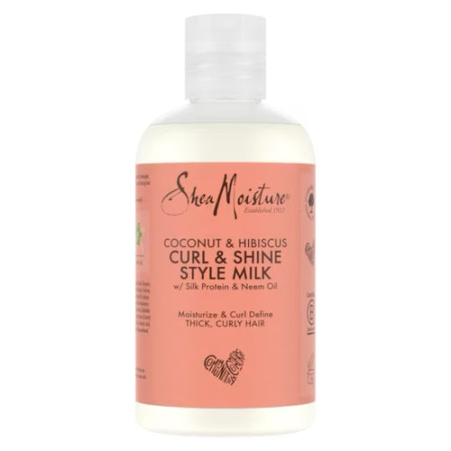 Shea Moisture Coconut & Hibiscus Curl & Shine Style Milk- Curl Care
