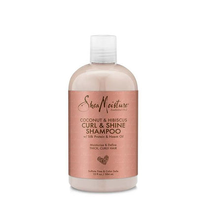 Shea Moisture Coconut & Hibiscus Curl & Shine Shampoo- Curl Care Ltd