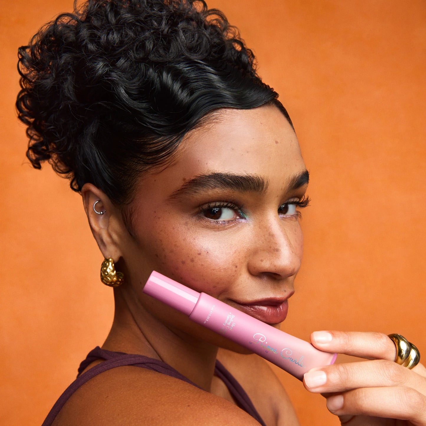 Rizos Curls Sleek Styling Cream + Taming Wand