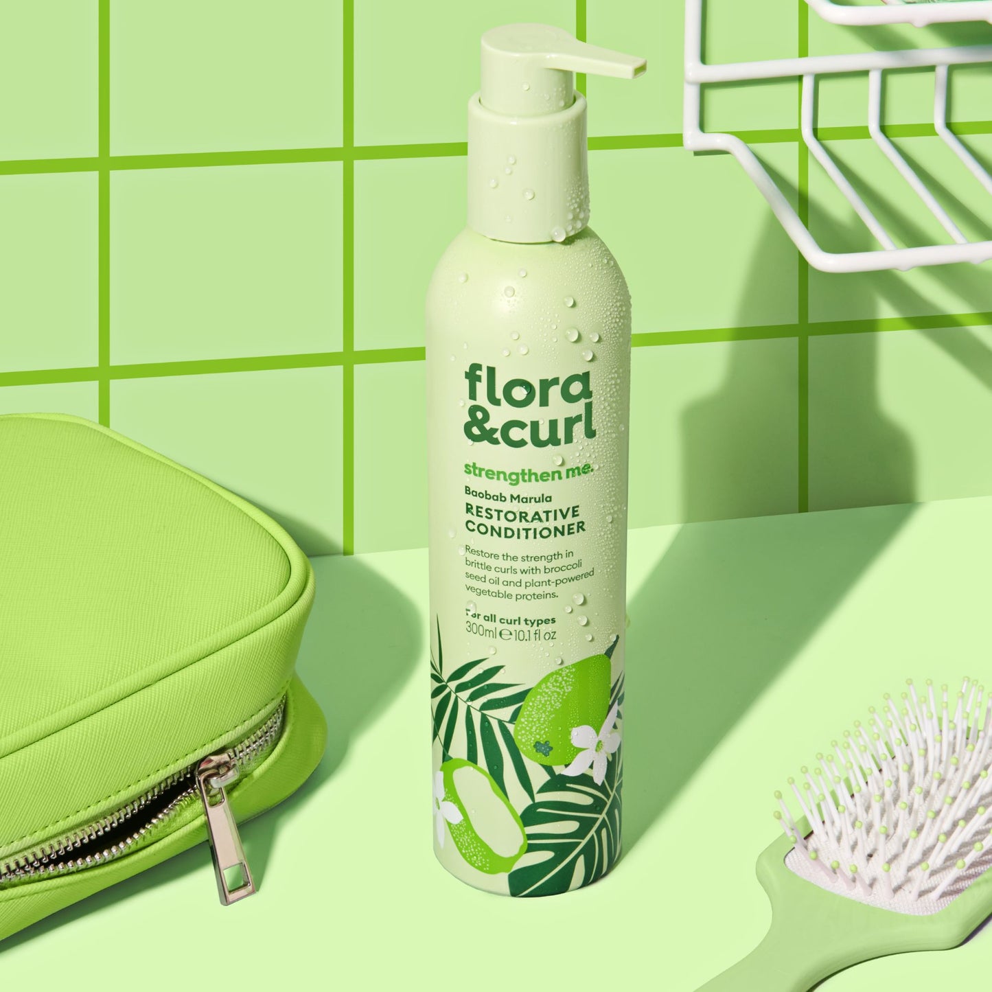 Flora & Curl Baobab Marula Restorative Conditioner