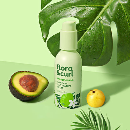 Flora & Curl Baobab Marula Restorative Serum