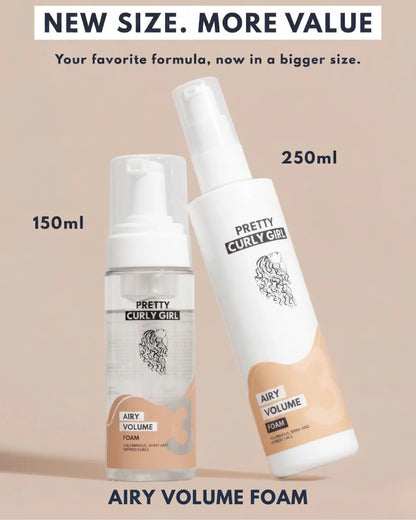 Pretty Curly Girl Airy Volume Foam 250ml