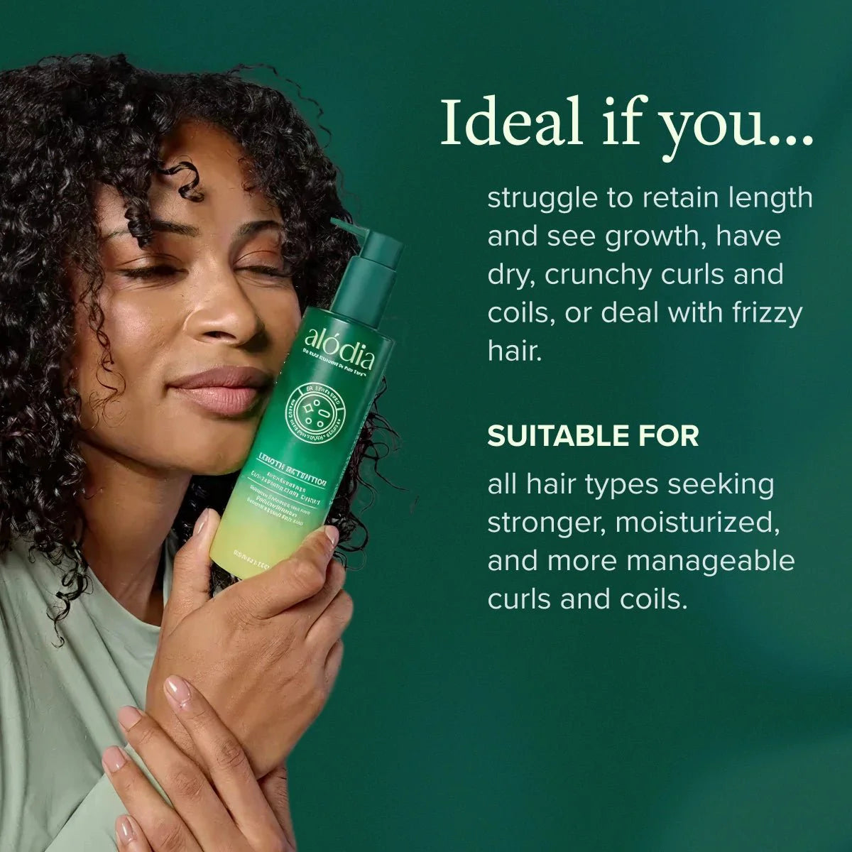 Alodia Length Retention Anti-Breakage Curl Defining Gel