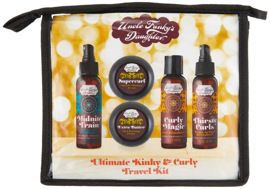 Uncle Funky's Daughter Ultimate Kinky & Curly Travel Kit (Imperfect)