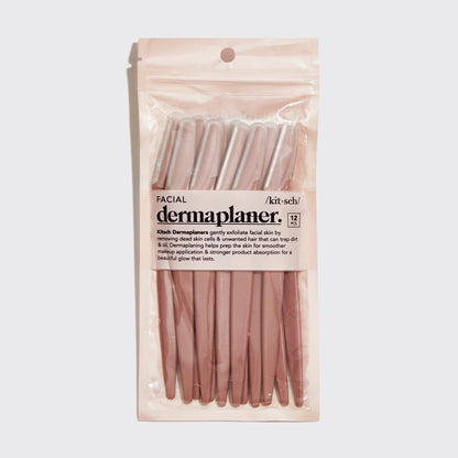 Kitsch Recycled Plastic Dermaplaners 12pc Set - Terracotta