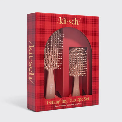 Kitsch Detangling Duo 2pc Set-Terracotta