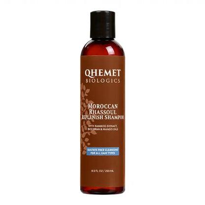Qhemet Biologics Moroccan Rhassoul Replenish Shampoo 8.5oz