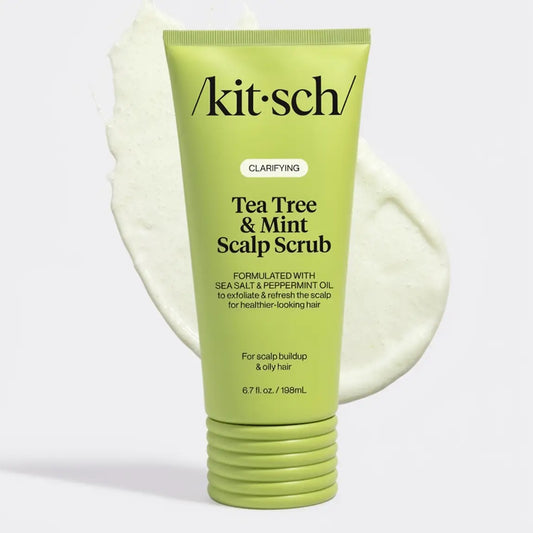 Kitsch Clarifying Tea Tree & Mint Scalp Scrub 198ml