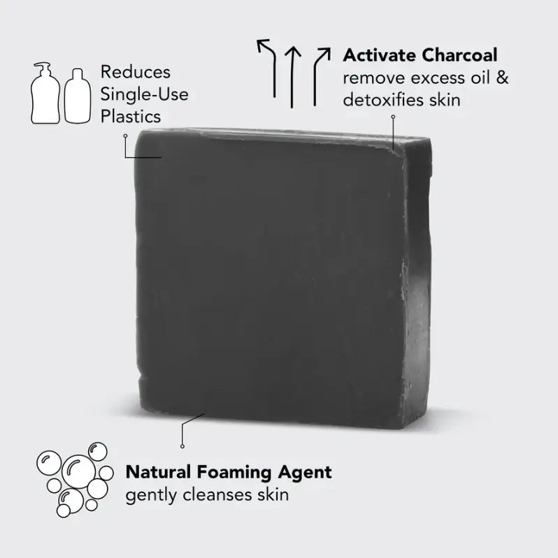 Kitsch Detoxifying Charcoal Solid Body Wash
