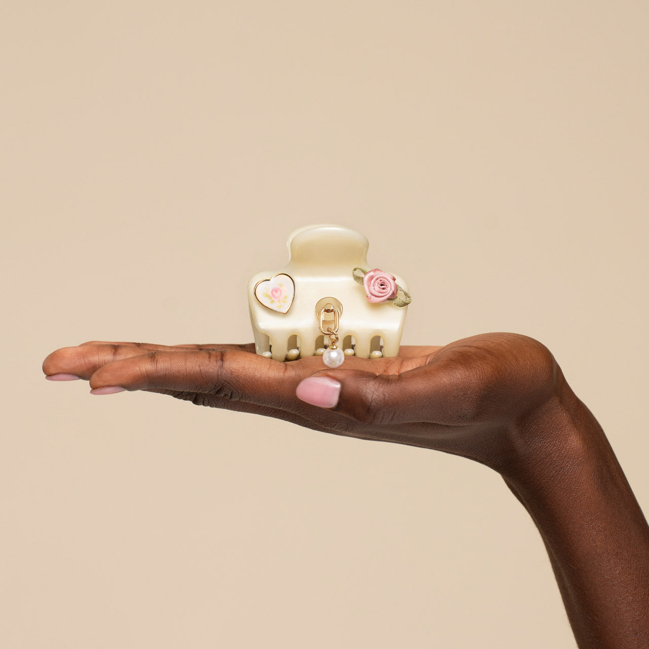 Kitsch Kitschpop™️ Cloud Clip 7pc Set Vintage - Pearlized Cream