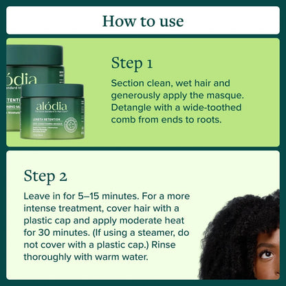 Alodia Length Retention Deep Conditioning Masque