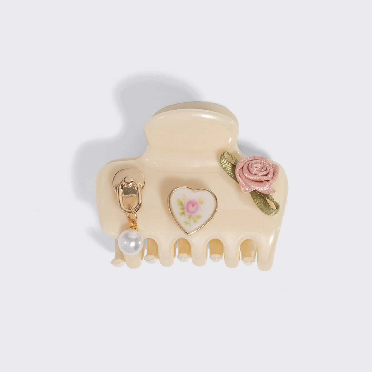 Kitsch Kitschpop™️ Cloud Clip 7pc Set Vintage - Pearlized Cream