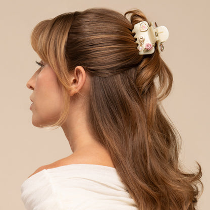 Kitsch Kitschpop™️ Cloud Clip 7pc Set Vintage - Pearlized Cream