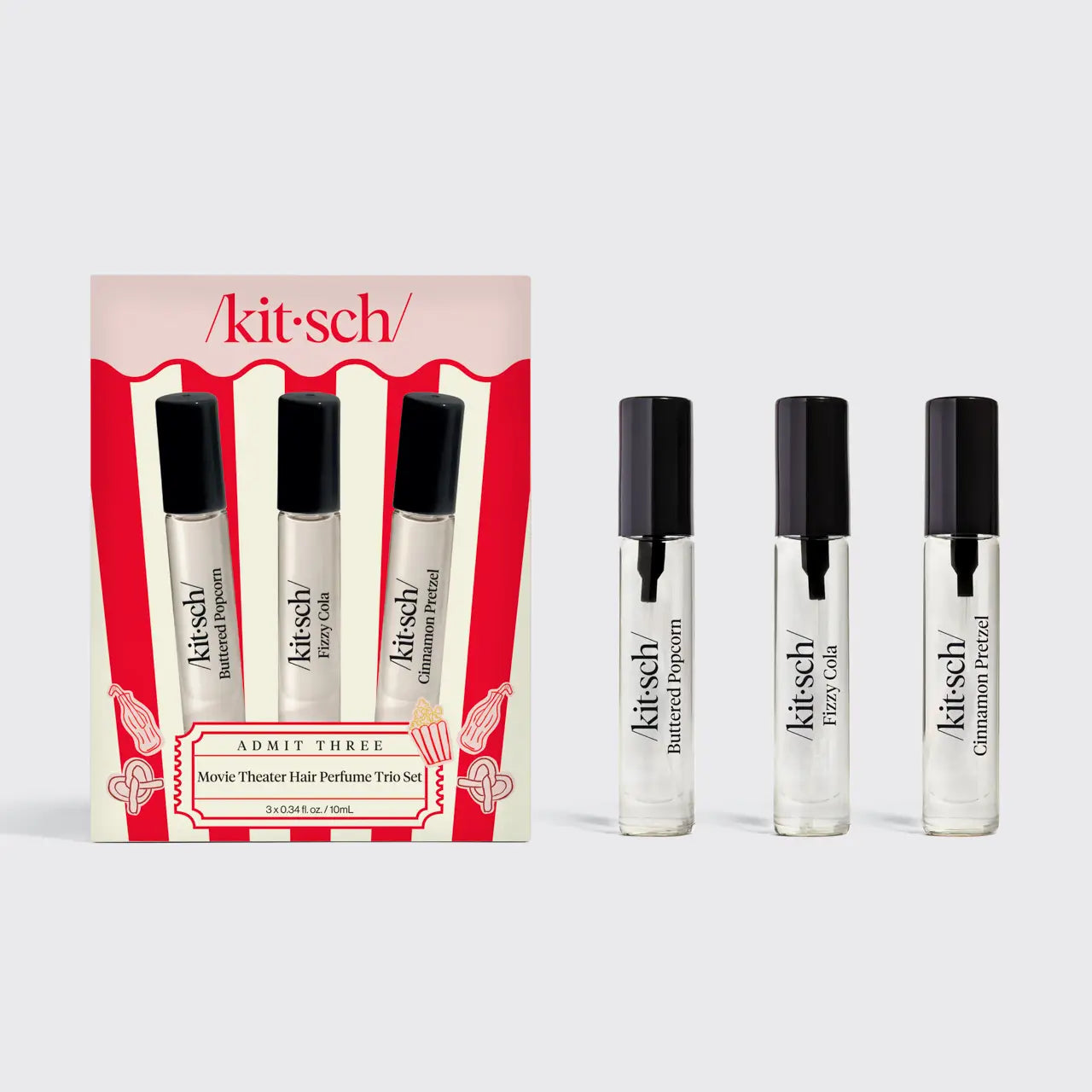 Kitsch Movie Theater Hair Perfume Trio Set - Limited Edition