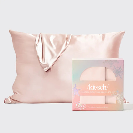 Kitsch Standard Satin Pillowcases 2PC Set