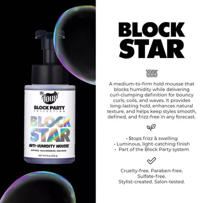 The Doux Block Star Anti-Humidity Mousse 8oz