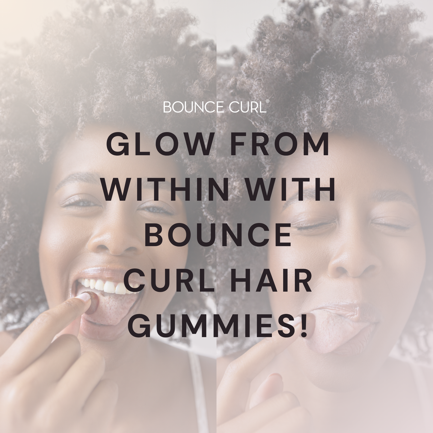 Bounce Curl Vegan Collagen Boosting Hair & Skin Gummies