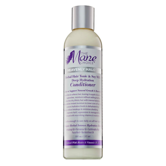 The Mane Choice Heavenly Halo Herbal Hair Tonic & Soy Milk Deep Hydration Conditioner