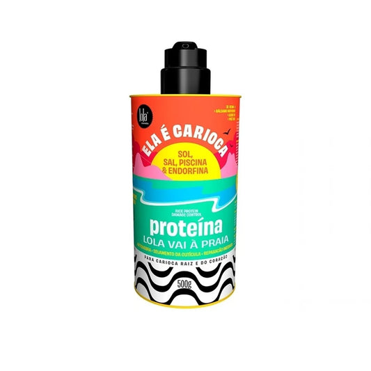 Lola From Rio Ela É Carioca Rice Protein Damage Control Leave-In Treatment