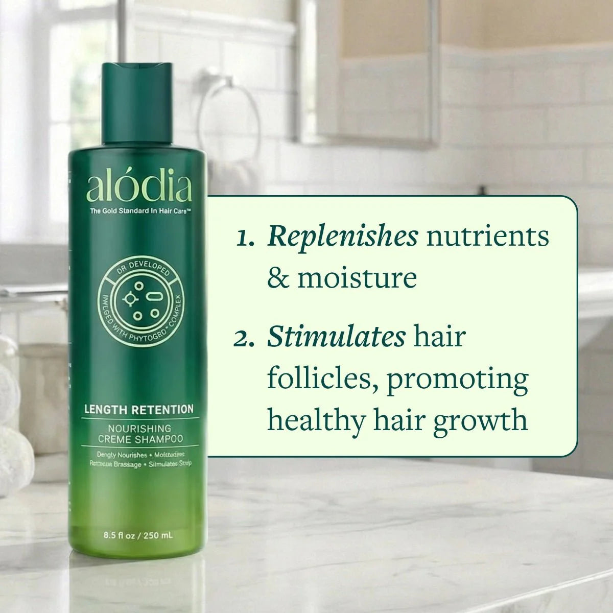 Alodia Length Retention Nourishing Creme Shampoo