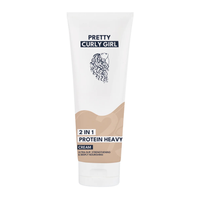 Pretty Curly Girl 2 in 1 Protein Heavy Cream 250ml
