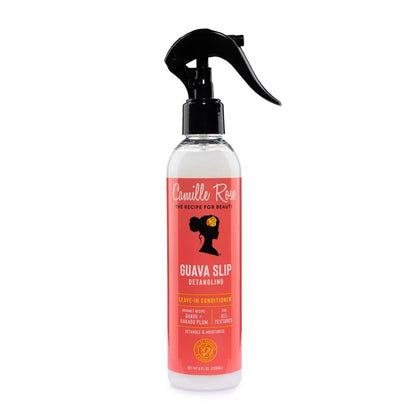 Spray bottle with pink label on a white background