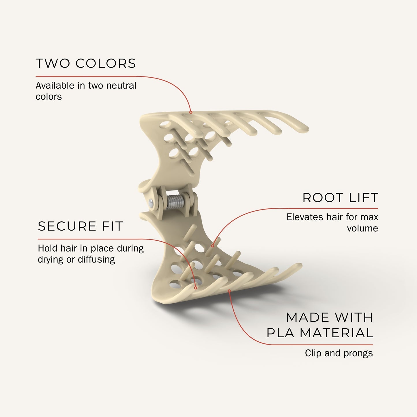Bounce Curl Volume Root Clips