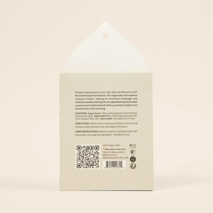 Bounce Curl Reversible Satin Hair Bonnet