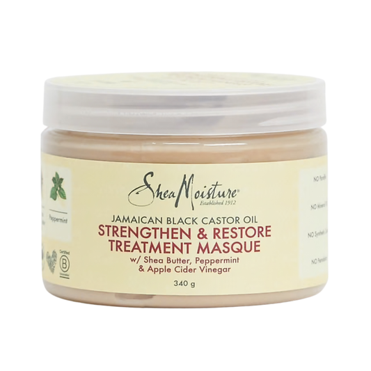 Shea Moisture Jamaican Black Castor Oil Strengthen and Restore Treatment Masque 340g