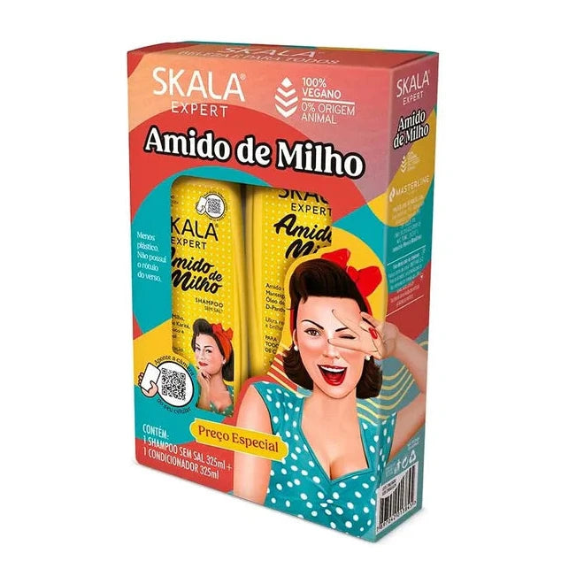 Skala Amido de Milho Shampoo & Conditioner Set