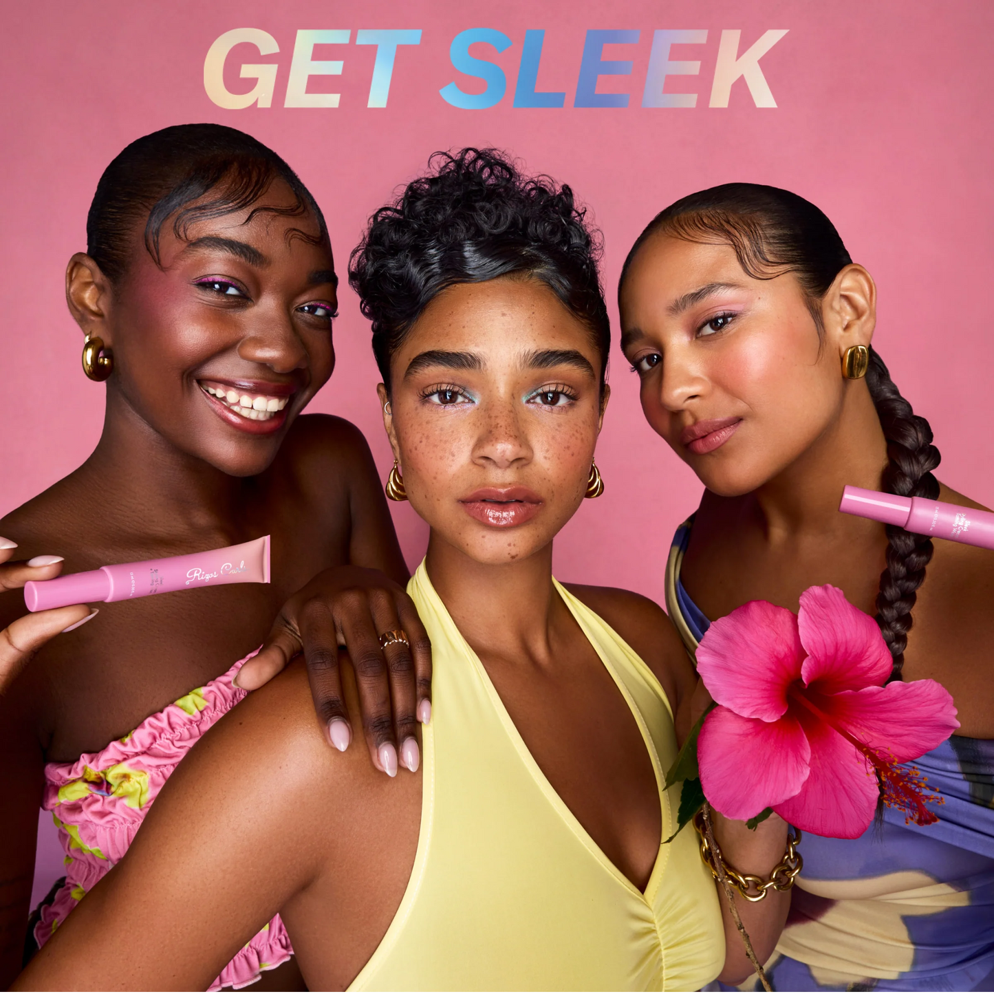 Rizos Curls Sleek Styling Cream + Taming Wand