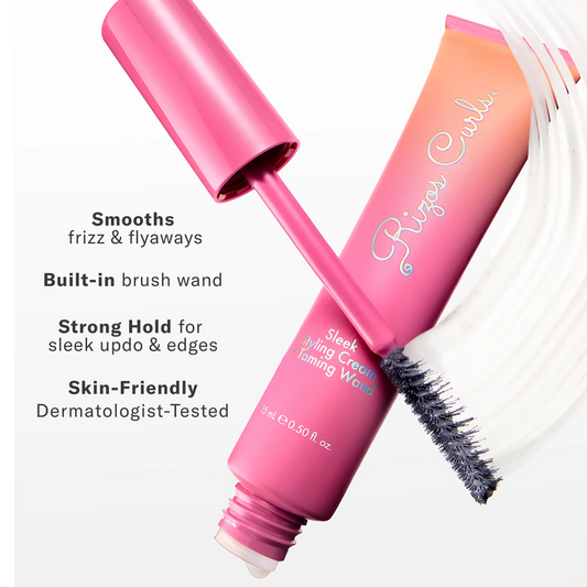 Rizos Curls Sleek Styling Cream + Taming Wand